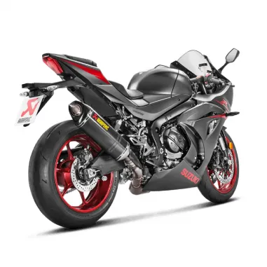Akrapovic Suzuki Gsx-R 1000 17 2024 Terminale Di Scarico Slip-On Line Carbonio Moto Omologato