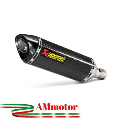 Akrapovic Suzuki Gsx-R 1000 17 2024 Terminale Di Scarico Slip-On Line Carbonio Moto Omologato