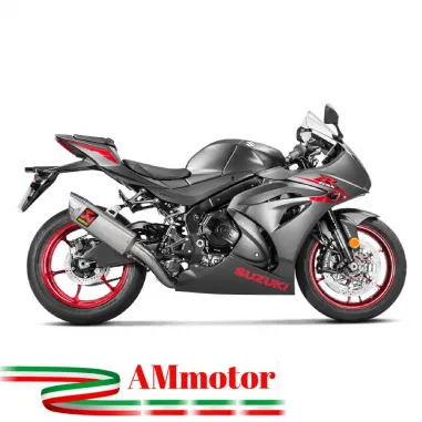 Akrapovic Suzuki Gsx-R 1000 17 2024 Impianto Di Scarico Completo Evolution Line Terminale Collettori Titanio Moto