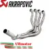 Suzuki Gsx-R 1000 Collettori Di Scarico Akrapovic Tubo Elimina Kat Inox Catalizzatore Moto