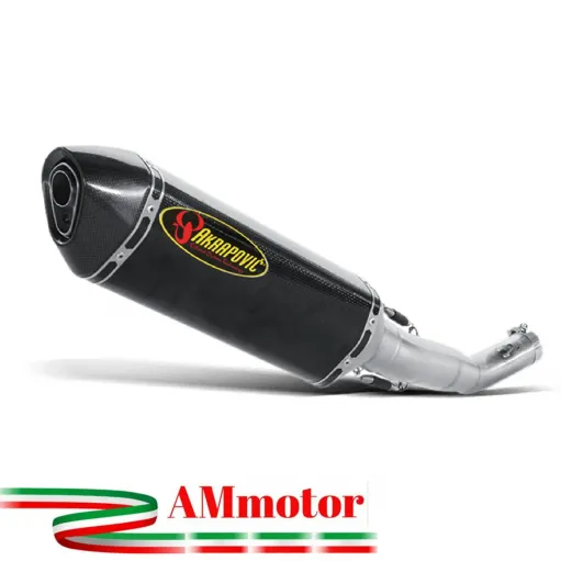 Akrapovic Suzuki Gsx-R 600 06 2007 Terminale Di Scarico Slip-On Line Carbonio Moto Omologato