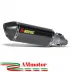 Akrapovic Suzuki Gsx-R 600 11 2017 Terminale Di Scarico Slip-On Line Carbonio Moto Omologato