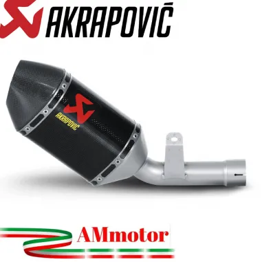Akrapovic Suzuki Gsx-R 750 06 2007 Terminale Di Scarico Slip-On Line Carbonio Moto