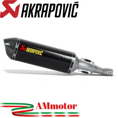 Akrapovic Suzuki Gsx-R 750 08 2010 Terminale Di Scarico Slip-On Line Carbonio Moto Omologato