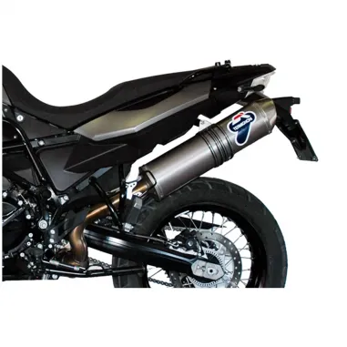 Terminale Di Scarico Termignoni Bmw 650 Gs Marmitta Oval Inox Carbon Look Moto Omologato
