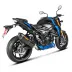 Akrapovic Suzuki Gsx-S 750 17 2020 Terminale Di Scarico Slip-On Line Carbonio Moto Omologato