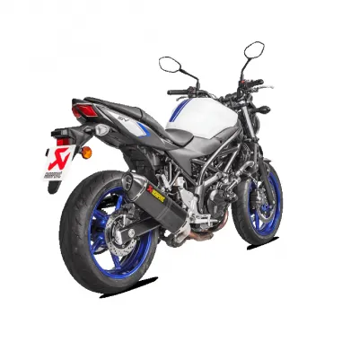 Akrapovic Suzuki Sv 650 Terminale Di Scarico Slip-On Line Carbonio Moto Omologato