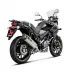 Akrapovic Suzuki V-Strom 650 17 - 2022 Impianto Di Scarico Completo Racing Line Terminale Carbonio Moto