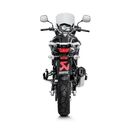 Akrapovic Suzuki V-Strom 650 17 - 2022 Impianto Di Scarico Completo Racing Line Terminale Carbonio Moto