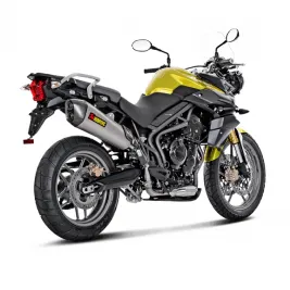 Akrapovic Triumph Tiger 800 Xc Xr Xrx Xcx Xrt Xca 11 2016 Terminale Di Scarico Slip-On Line Titanio Moto Omologato 2