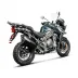 Akrapovic Triumph Tiger 1200 Xr Xrx Xrt Xcx Xca Terminale Di Scarico Slip-On Line Titanio Black Moto Omologato