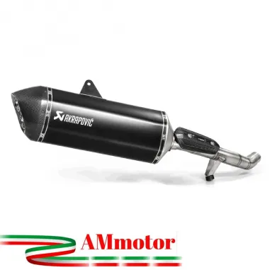 Akrapovic Triumph Tiger 1200 Xr Xrx Xrt Xcx Xca Terminale Di Scarico Slip-On Line Titanio Black Moto Omologato