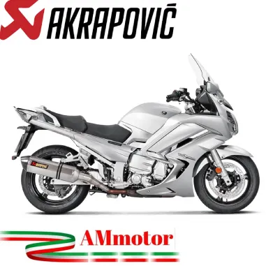 Akrapovic Yamaha Fjr 1300 Terminali Di Scarico Slip-On Line Titanio Moto Omologato