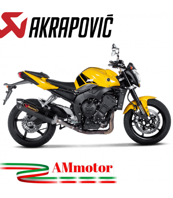 Akrapovic Yamaha Fz1 / Fz1 Fazer Terminale Di Scarico Slip-On Line Carbonio Moto