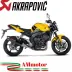 Akrapovic Yamaha Fz1 / Fz1 Fazer Terminale Di Scarico Slip-On Line Carbonio Moto