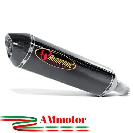 Akrapovic Yamaha Fz1 / Fz1 Fazer Terminale Di Scarico Slip-On Line Carbonio Moto