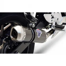 Terminale Di Scarico Termignoni Honda Cbr 500 Marmitta Relevance Inox Carbonio Moto Omologato 2