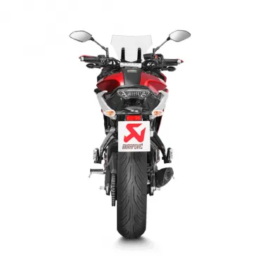 Akrapovic Yamaha Tracer 700 16 - 2022 Impianto Di Scarico Completo Racing Line Terminale Carbonio Moto