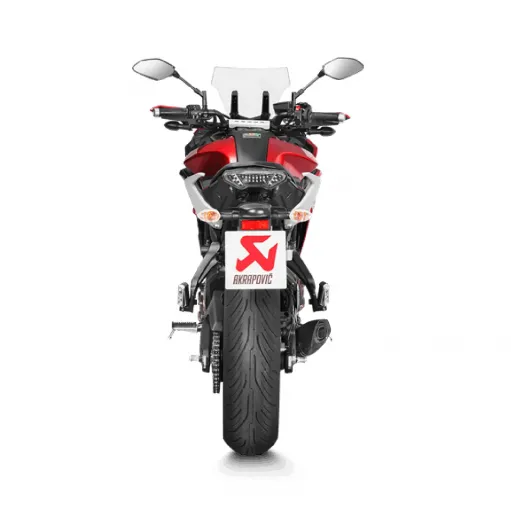 Akrapovic Yamaha Tracer 700 16 - 2022 Impianto Di Scarico Completo Racing Line Terminale Carbonio Moto