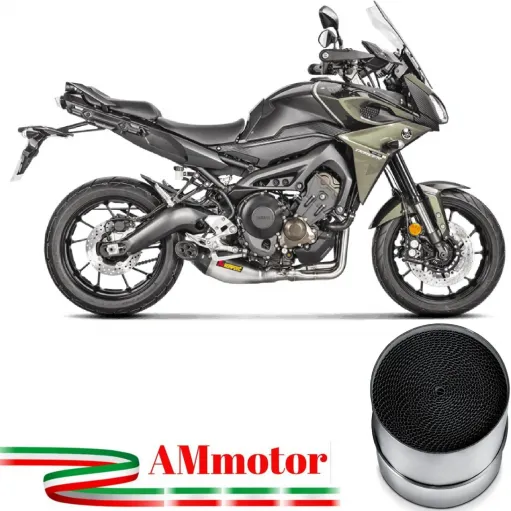 Akrapovic Yamaha Tracer 900 / Fj 09 15 2020 Impianto Di Scarico Completo Racing Line Terminale Titanio Moto