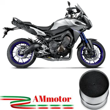 Akrapovic Yamaha Tracer 900 Fj 09 15 2016 Impianto Di Scarico Completo Racing Line Terminale Titanio Moto