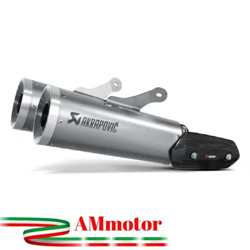 Akrapovic Yamaha Vmax Terminali Di Scarico Slip-On Line Titanio Moto Omologato