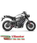 Akrapovic Yamaha Xsr 700 Impianto Di Scarico Completo Racing Line Terminale Carbonio Moto