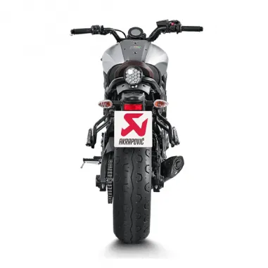 Akrapovic Yamaha Xsr 700 Impianto Di Scarico Completo Racing Line Terminale Carbonio Moto