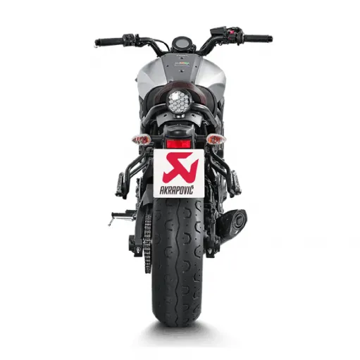 Akrapovic Yamaha Xsr 700 Impianto Di Scarico Completo Racing Line Terminale Carbonio Moto