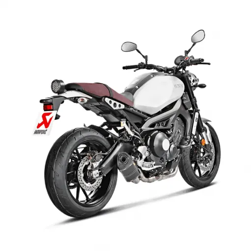 Akrapovic Yamaha Xsr 900 16 - 2021 Impianto Di Scarico Completo Racing Line Terminale Carbonio Moto