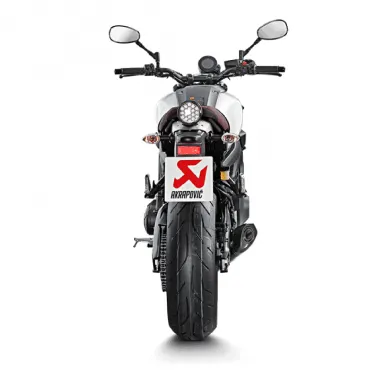 Akrapovic Yamaha Xsr 900 16 - 2021 Impianto Di Scarico Completo Racing Line Terminale Carbonio Moto