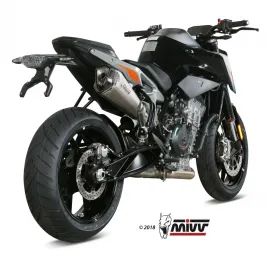 Mivv Ktm 790 Duke Terminale Di Scarico Marmitta Delta Race Inox Moto Omologato 2
