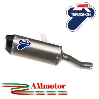 Terminale Di Scarico Termignoni Honda Cbr 500 Marmitta Force Acciaio Titanio Moto Omologato
