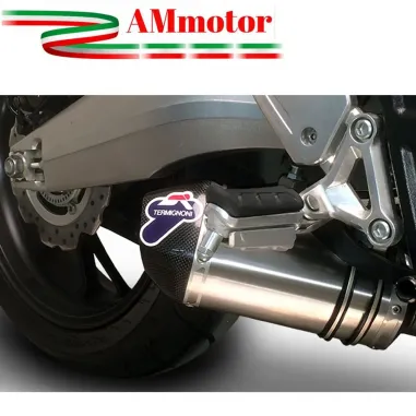 Impianto Di Scarico Completo Termignoni Honda Cb 650 Marmitta Relevance Titanio Moto