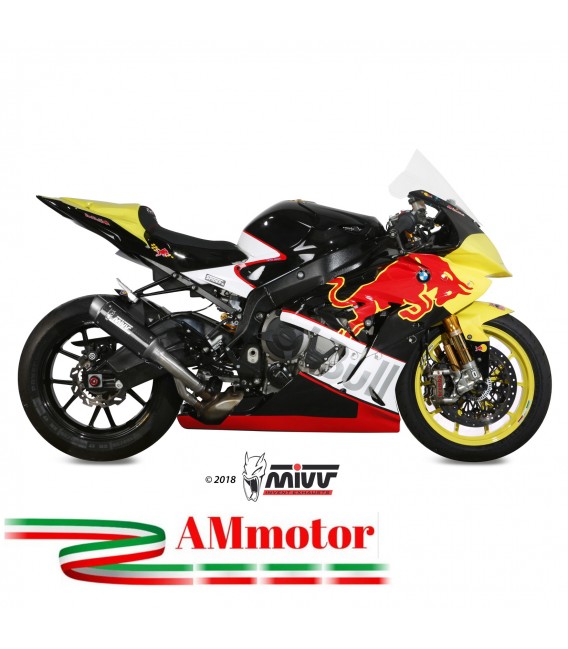 Mivv Bmw S 1000 RR 17 - 2018 Terminale Di Scarico Moto Marmitta Gp Pro Carbonio Omologato