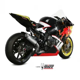 Mivv Bmw S 1000 RR 17 - 2018 Terminale Di Scarico Marmitta Gp Pro Titanio Moto Omologato 2