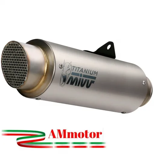 Mivv Bmw S 1000 RR 17 - 2018 Terminale Di Scarico Marmitta Gp Pro Titanio Moto Omologato