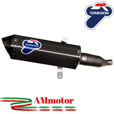 Terminale Di Scarico Termignoni Yamaha Xmax 300 Marmitta Scream Carbonio Moto Scooter
