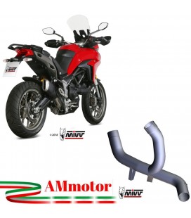 Ducati Multistrada 950 / S Mivv Tubo Elimina Kat Catalizzatore Moto Collettore Di Scarico