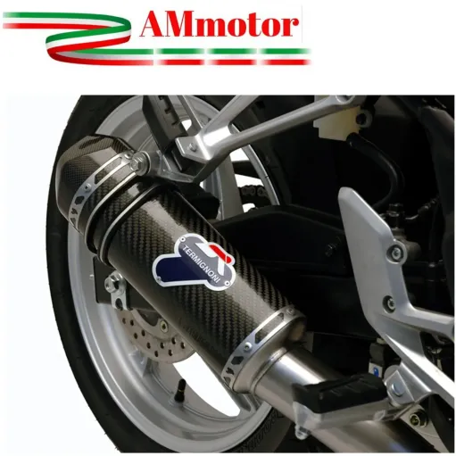 Terminale Di Scarico Racing Termignoni Honda Cbr 250 R Marmitta Relevance Inox Carbon