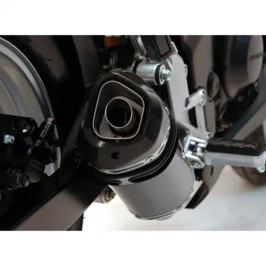 Terminale Di Scarico Racing Termignoni Honda Cbr 250 R Marmitta Relevance Inox Carbon