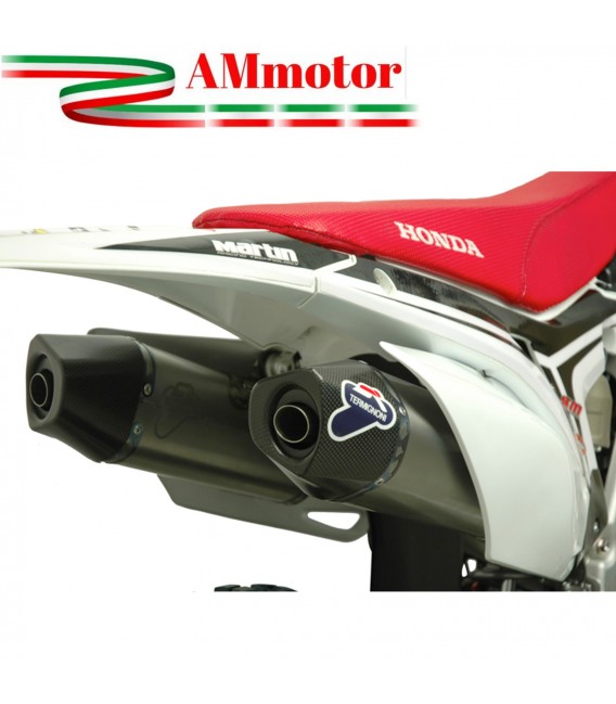 Terminali Di Scarico Racing Termignoni Honda Crf 250 R Silenziatori Relevance C Inox Motocross