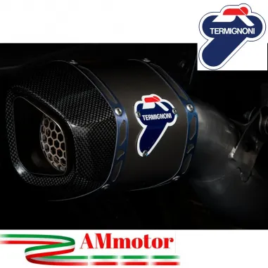 Terminale Di Scarico Termignoni D193 Ducati Multistrada 1260 Silenziatore Pikes Peak Edition Titanio Moto Omologato