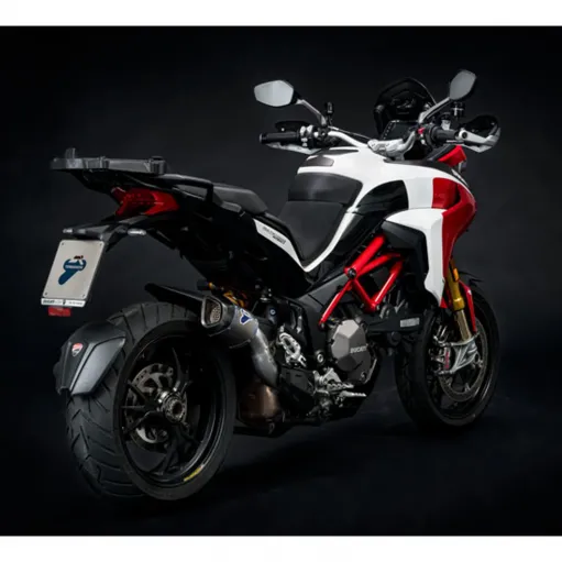 Terminale Di Scarico Termignoni D193 Ducati Multistrada 1260 Silenziatore Pikes Peak Edition Titanio Moto Omologato