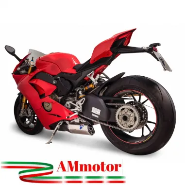 Terminali Di Scarico Termignoni Ducati Panigale V4 Silenziatori In Titanio Racing