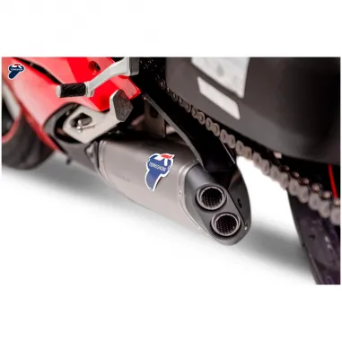Terminali Di Scarico Termignoni Ducati Panigale V4 Silenziatori In Titanio Racing