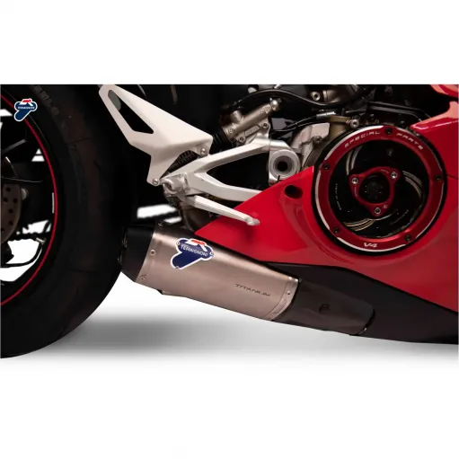 Terminali Di Scarico Termignoni Ducati Panigale V4 Silenziatori In Titanio Racing