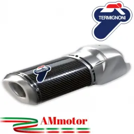 Terminale Di Scarico Termignoni Ducati Multistrada 1200 Silenziatore In Carbonio Moto Omologato