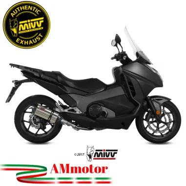 Mivv Honda Integra 750 16 - 2020 Terminale Di Scarico Marmitta Suono Inox Moto Omologato Scooter