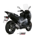 Mivv Honda Integra 750 16 - 2020 Terminale Di Scarico Marmitta Suono Inox Moto Omologato Scooter